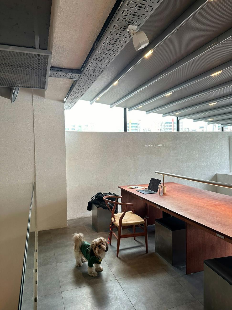 Architecture studio workspace